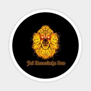 Lord Narasimha - Krishna - hare krishna - Hindu gods - krsna Magnet